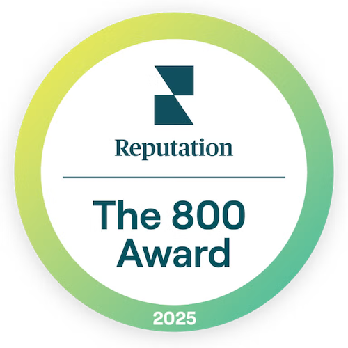 Reputation 800 Award