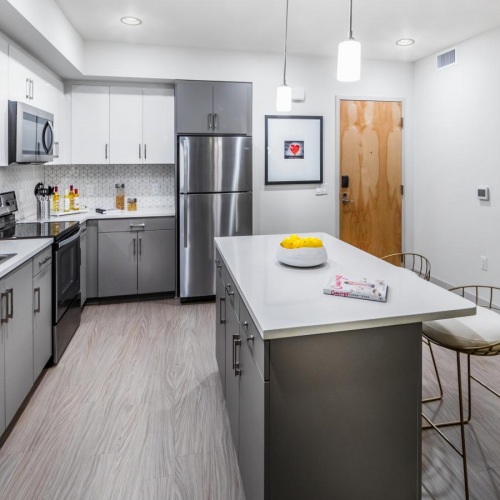 A perfect fit for the whole family a kitchen with white cabinets